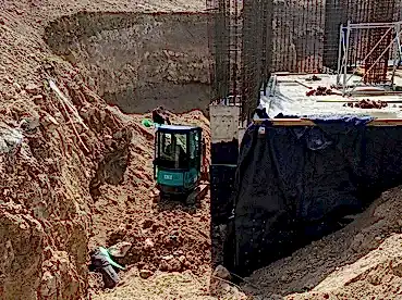 Gölbaşı Temel Kazımı