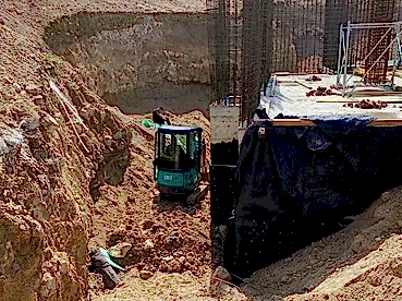 Mingəçevir Temel Kazımı