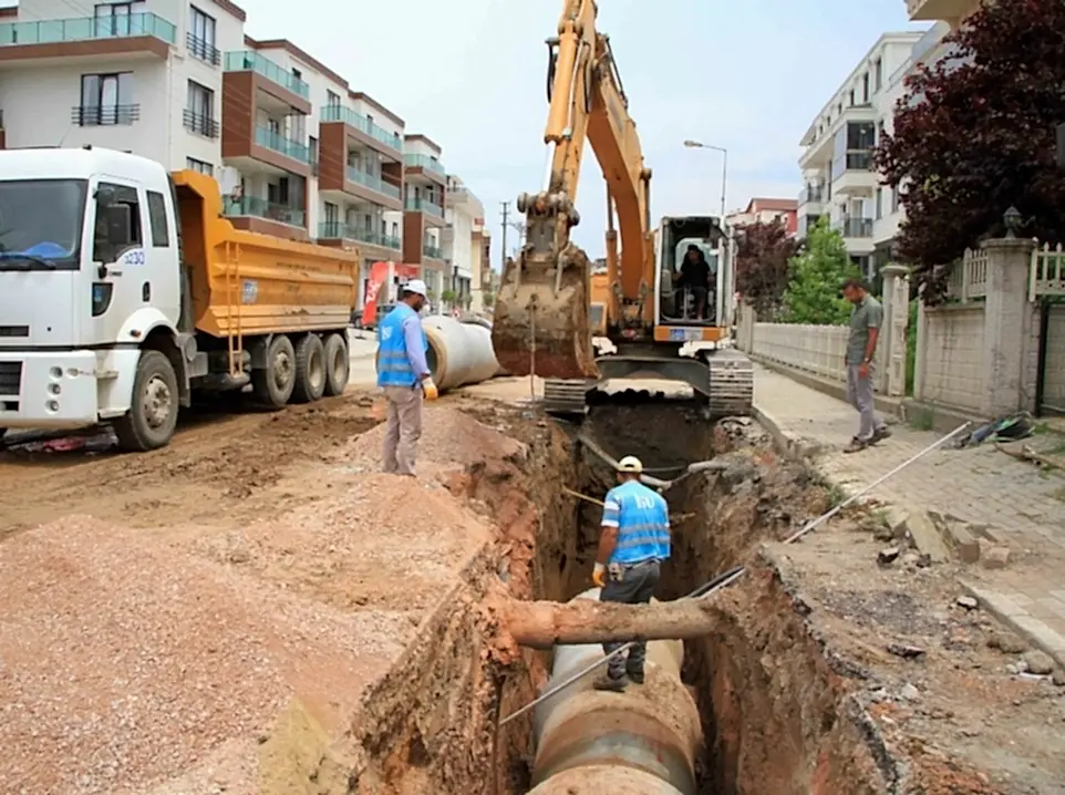 Mingəçevir Kazı Altyapı Çalışması